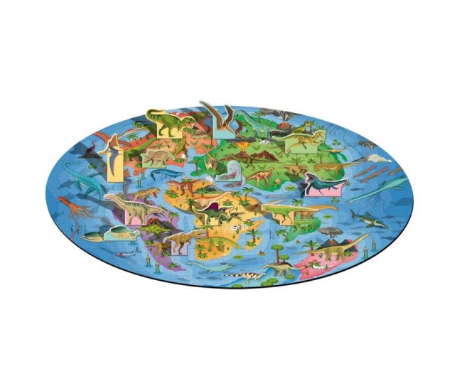 Cunoaste si exploreaza - Puzzle Lumea dinozaurilor (200 piese) Cunoaste si exploreaza - Puzzle Lumea dinozaurilor (200 piese)