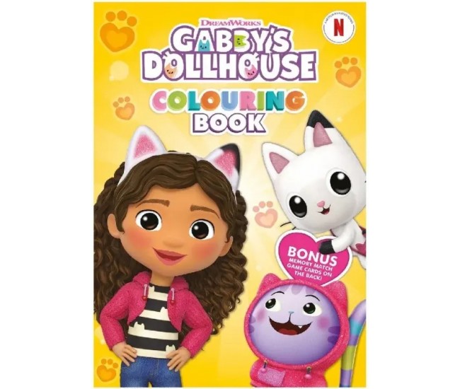 Cartea mea de colorat - Gabby's Dollhouse Cartea mea de colorat - Gabby's Dollhouse