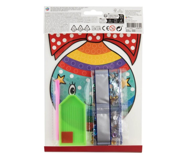 Set pictura cu diamante XL - Glob de Craciun Set pictura cu diamante XL - Glob de Craciun