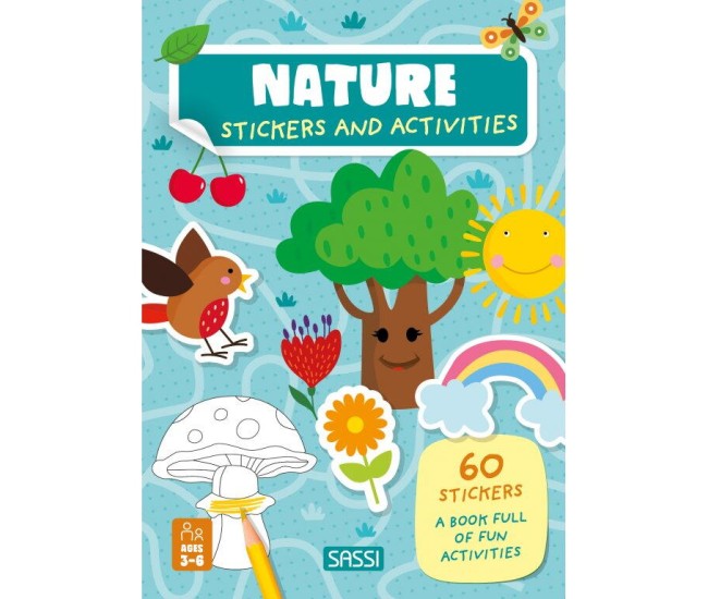 Carte de activitati cu abtibilduri - In natura Carte de activitati cu abtibilduri - In natura