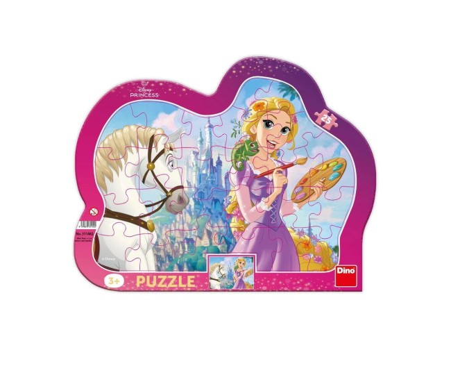 Puzzle cu rama - Rapunzel (25 piese) Puzzle cu rama - Rapunzel (25 piese)