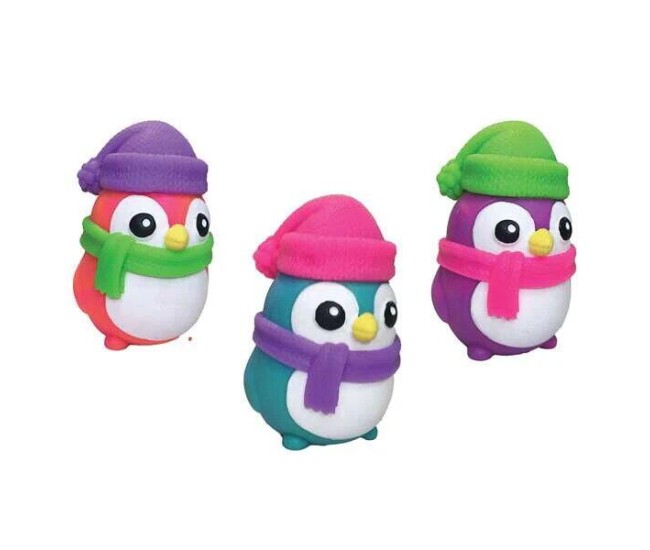 Jucarie antistres reflectorizanta - Pinguin Jucarie antistres reflectorizanta - Pinguin