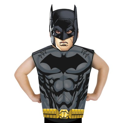 Set Batman - Masca & tricou fara maneci Set Batman - Masca & tricou fara maneci