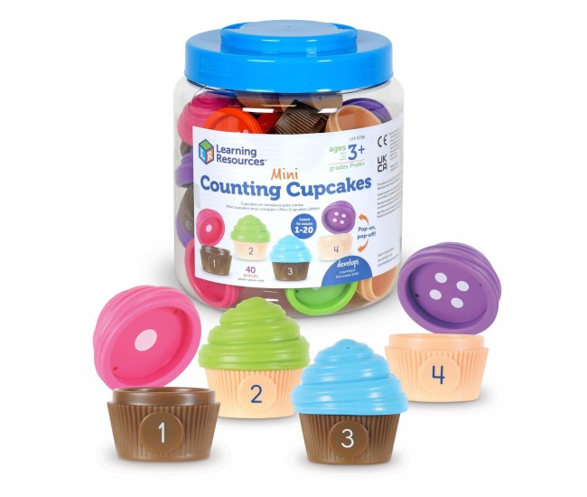 Set sortat si numarat - Mini Briose Set sortat si numarat - Mini Briose