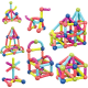 Set de constructie magnetic - Forme 3D (84 piese) Set de constructie magnetic - Forme 3D (84 piese)