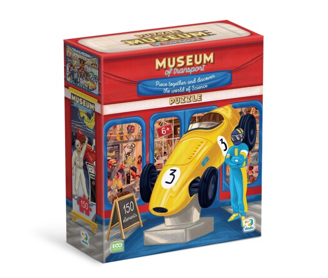 Puzzle - Muzeul transporturilor (150 piese) Puzzle - Muzeul transporturilor (150 piese)