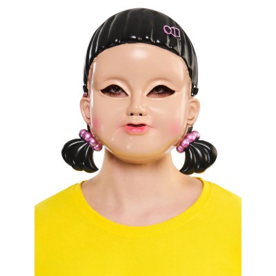 Masca Squid Game - Papusa robot Young-hee Masca Squid Game - Papusa robot Young-hee