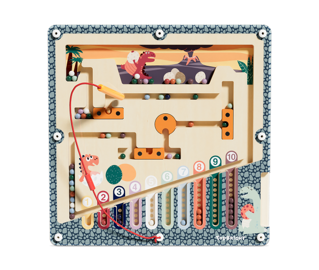 Puzzle labirint - Cursa dinozaurului Puzzle labirint - Cursa dinozaurului