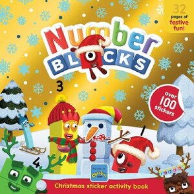 Carte cu abtibilduri si activitati Numberblocks - Magia Craciunului Carte cu abtibilduri si activitati Numberblocks - Magia Craciunului
