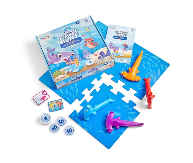 Joc matematic - Rechinii si vanatoarea numerelor Joc matematic - Rechinii si vanatoarea numerelor