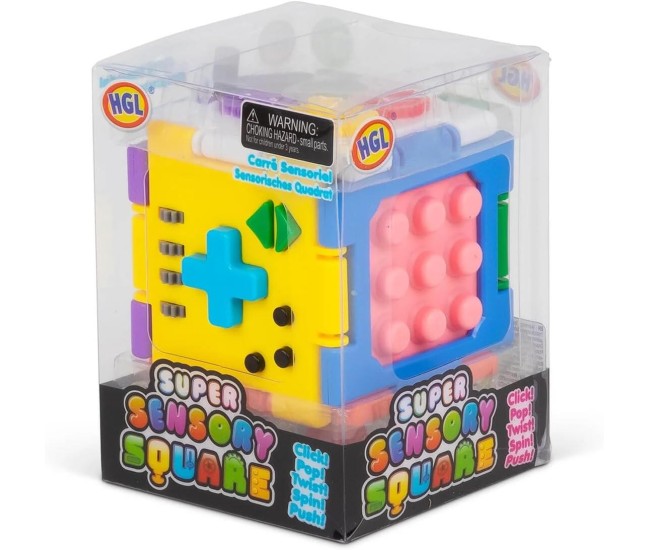 Jucarie antistres - Super cubul senzorial Jucarie antistres - Super cubul senzorial