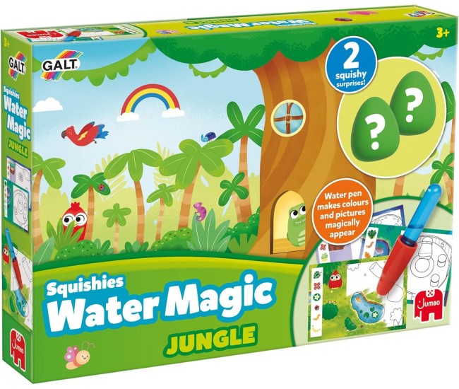 Set Water Magic de colorat: In jungla cu Squishies Set Water Magic de colorat: In jungla cu Squishies