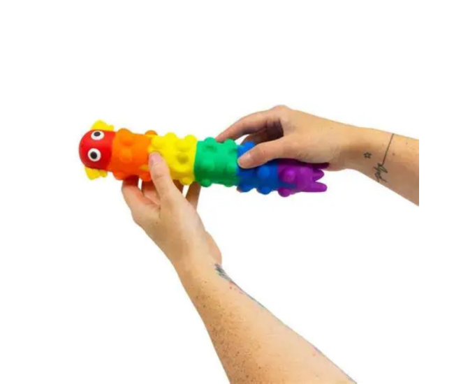 Jucarie antistres cu lumini - Axolotl Jucarie antistres cu lumini - Axolotl