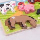 Puzzle din lemn - In ograda Puzzle din lemn - In ograda
