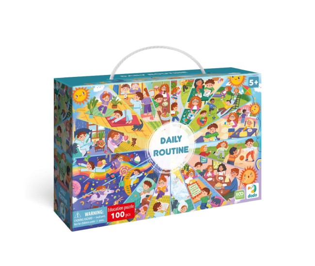 Puzzle - Activitatile zilnice (100 piese) Puzzle - Activitatile zilnice (100 piese)