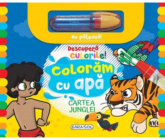 Descopera culorile! Cartea junglei Descopera culorile! Cartea junglei