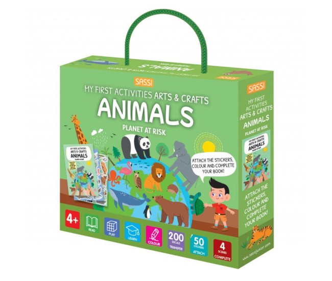 Primul set de arta & lucru manual - Animalute Primul set de arta & lucru manual - Animalute