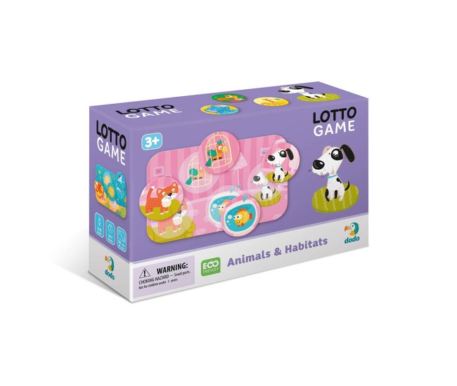 Joc lotto - Animale si habitate Joc lotto - Animale si habitate