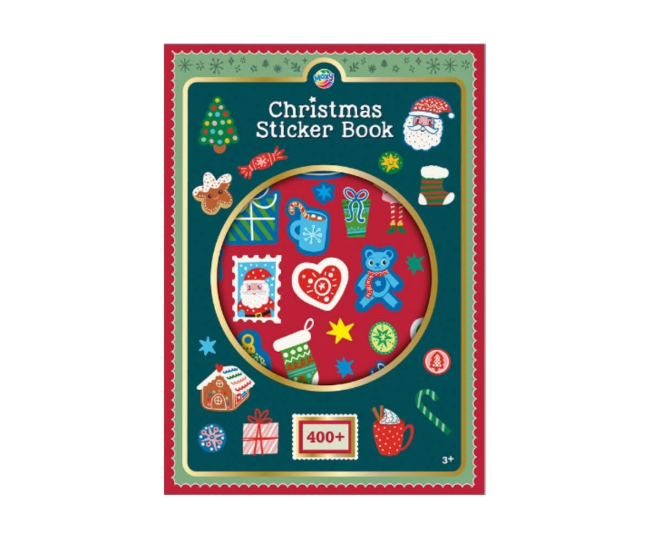 Carte cu abtibilduri - Vine Craciunul