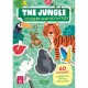 Carte de activitati cu abtibilduri - Jungla Carte de activitati cu abtibilduri - Jungla