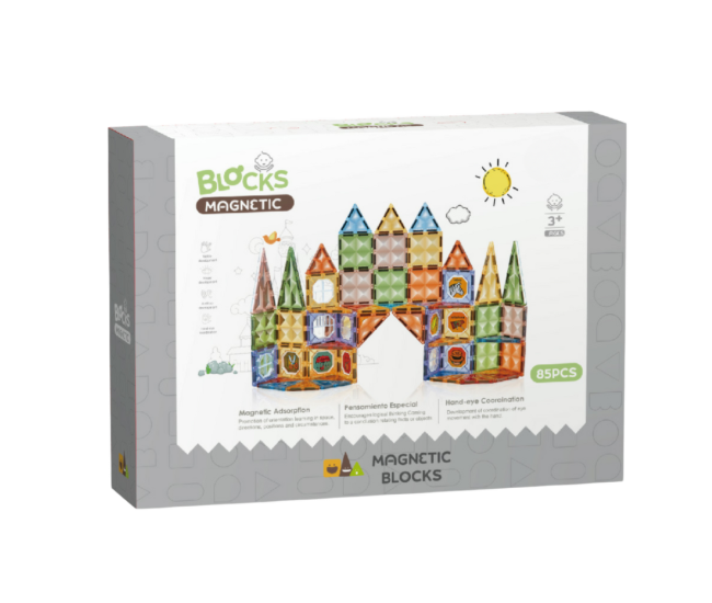 Joc magnetic Diamond - 85 piese (7.5 cm) Joc magnetic Diamond - 85 piese (7.5 cm)