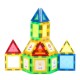 Set de constructie magnetic 3D - 38 piese Set de constructie magnetic 3D - 38 piese