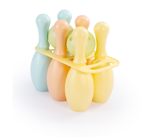 Set de bowling - 6 popice (pastel)