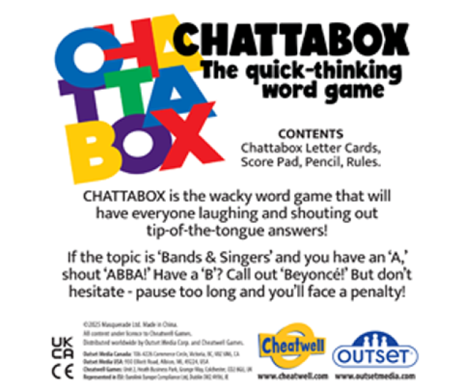 Joc de cuvinte - Chattabox Joc de cuvinte - Chattabox