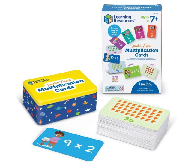 Carduri Jumbo - Tabla inmultirii Carduri Jumbo - Tabla inmultirii
