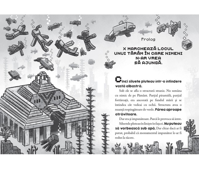 Minecraft - Cronicile Woodsword Vol. 3: In adancul apelor Minecraft - Cronicile Woodsword Vol. 3: In adancul apelor