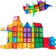 Set de constructie magnetic 3D - 158 piese Set de constructie magnetic 3D - 158 piese
