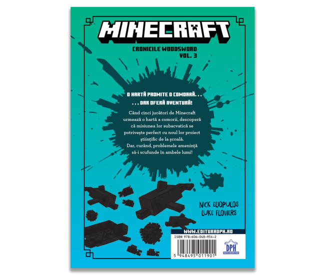 Minecraft - Cronicile Woodsword Vol. 3: In adancul apelor Minecraft - Cronicile Woodsword Vol. 3: In adancul apelor