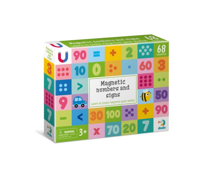 Set magnetic - Numere si simboluri matematice Set magnetic - Numere si simboluri matematice