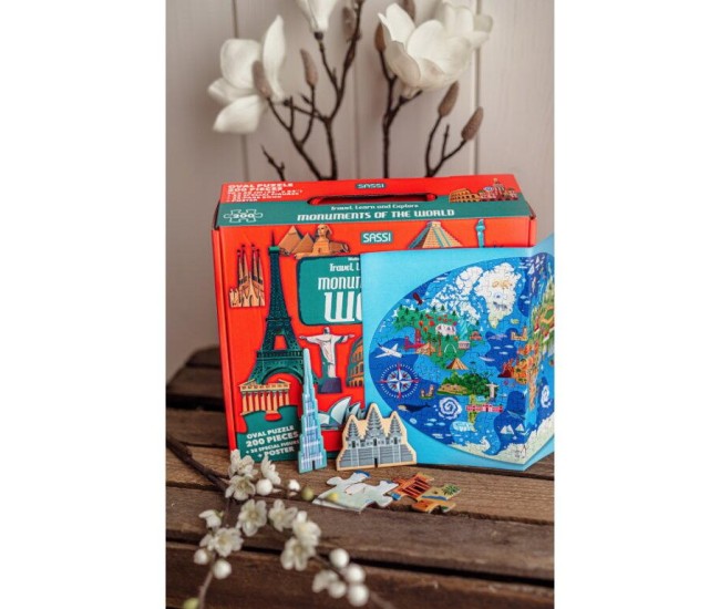 Cunoaste si exploreaza - Puzzle Monumentele lumii (200 piese) Cunoaste si exploreaza - Puzzle Monumentele lumii (200 piese)