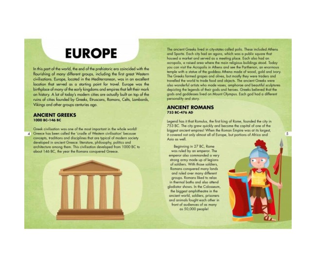 Cunoaste si exploreaza - Puzzle Civilizatii antice (200 piese) Cunoaste si exploreaza - Puzzle Civilizatii antice (200 piese)
