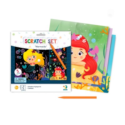 Set creativ de razuit - Sirene