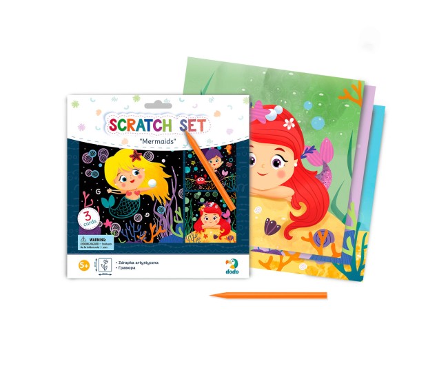 Set creativ de razuit - Sirene Set creativ de razuit - Sirene