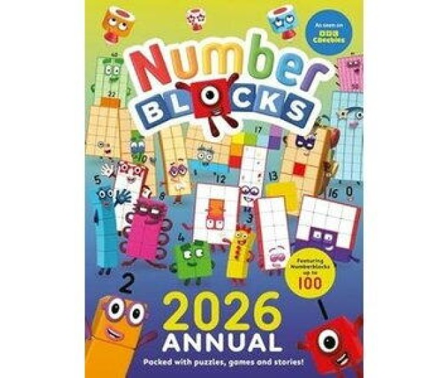 Marea carte cu activitati Numberblocks 2026 Marea carte cu activitati Numberblocks 2026