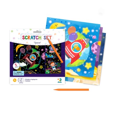 Set creativ de razuit - Spatiul cosmic