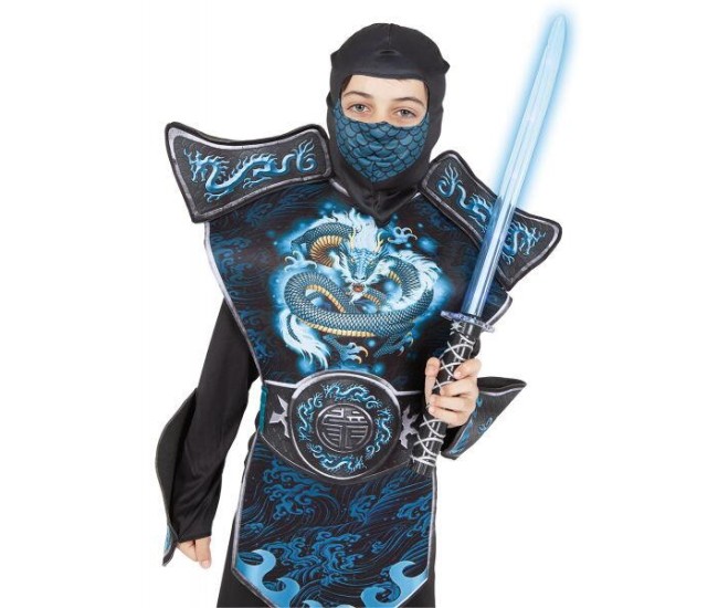 Sabie Ninja cu sunete si lumini 58 cm Sabie Ninja cu sunete si lumini 58 cm