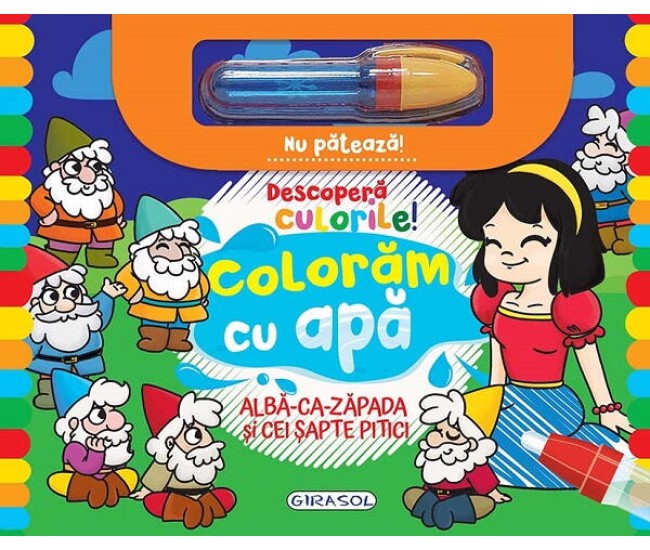 Descopera culorile! Alba-ca-zapada si cei sapte pitici Descopera culorile! Alba-ca-zapada si cei sapte pitici