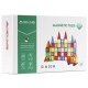 Set de constructie magnetic 3D - 100 piese Set de constructie magnetic 3D - 100 piese
