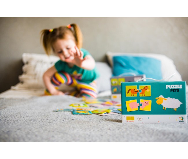 Duo Puzzle - Ferma (2 piese) Duo Puzzle - Ferma (2 piese)