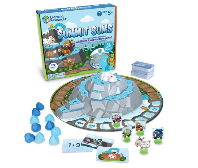 Joc matematic 3D Summit Sums™ - Cursa pe munte