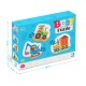 Baby puzzle 3 in 1 - Mijloace de transport (2,3,4 piese)