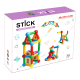 Set de constructie magnetic - STICK (78 piese) Set de constructie magnetic - STICK (78 piese)