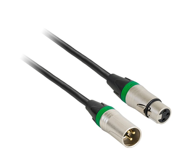 Cablu profesional xlr tata - xlr mama 1m