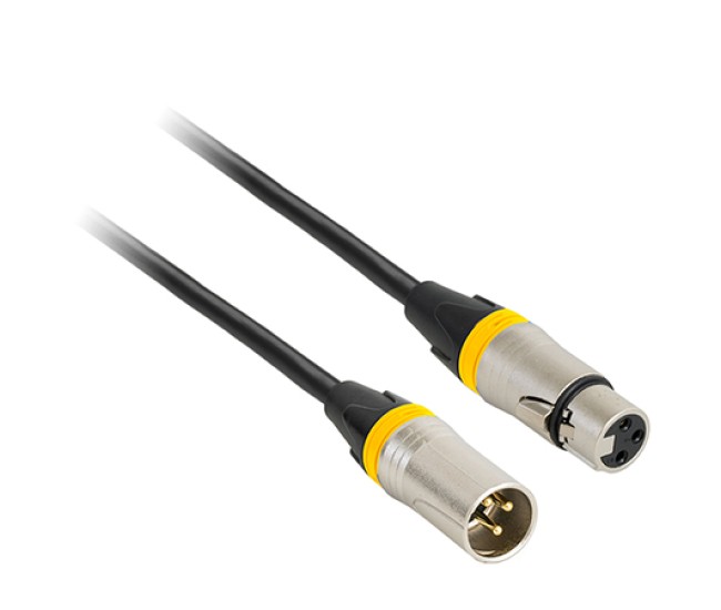 Cablu profesional xlr tata - xlr mama 5m