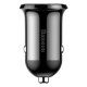 Incarcator auto 2xusb 4.8a baseus - negru Incarcator auto 2xusb 4.8a baseus - negru
