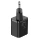 Incarcator retea usb-c fast charging pd 25w baseus - negru Incarcator retea usb-c fast charging pd 25w baseus - negru